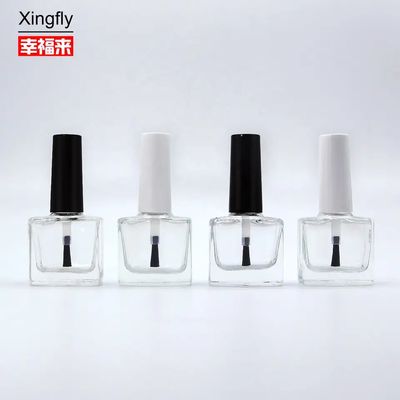 Guter Preis Amber Glas Leer Nagellack Behälter professionelle glatte Oberfläche Online