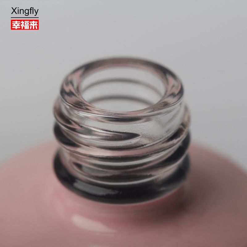Glasmaterial 7ml Nagellack Flaschenbehälter Anpassungsfarben SGS