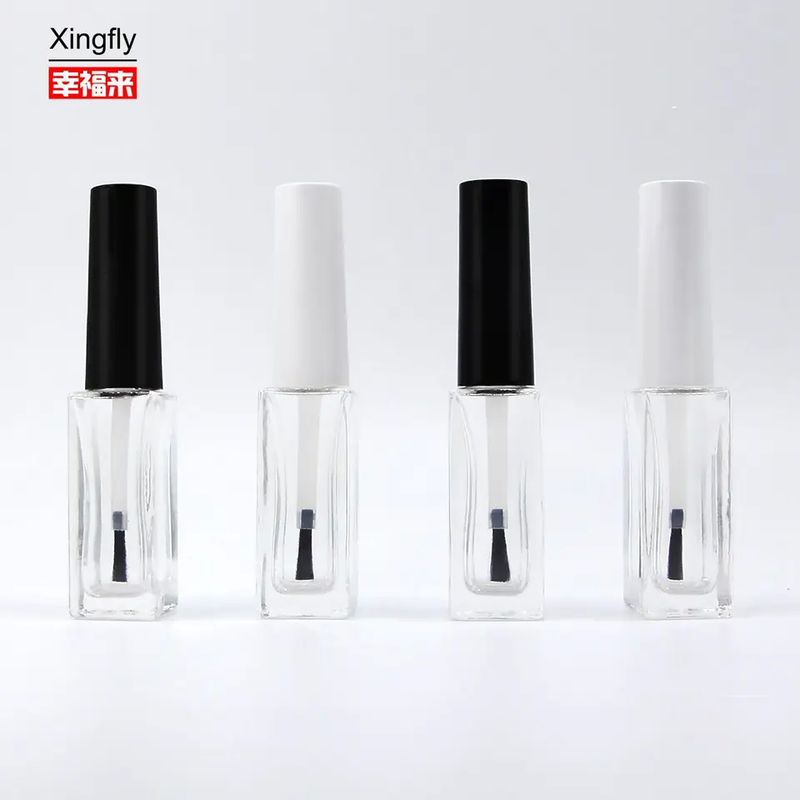 Glaskragen 6ml Leere Gelblasen Schraubverschluss Transparente Farbe