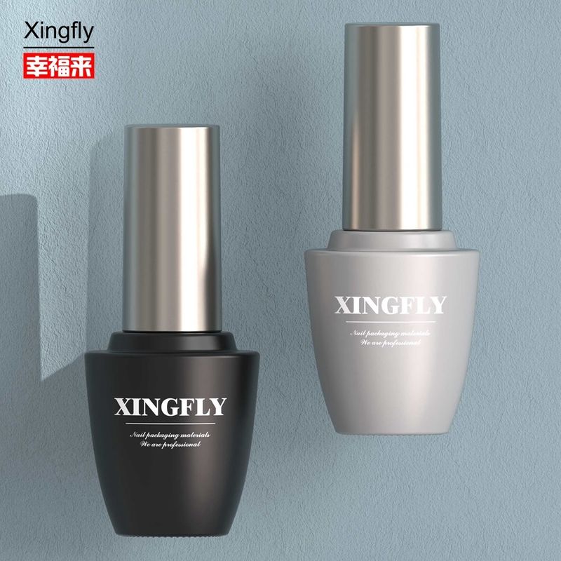 15 ml leere Glas Nagellack Flaschen Gel Kosmetik Verpackung Gel Nagellack Glasflasche