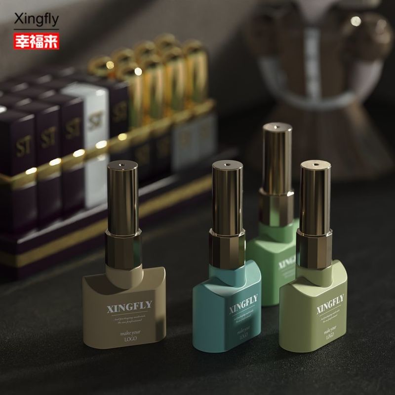 12 ml Nagellack Flasche Leerer Nagellack UV Gel Glasflasche mit Kappenbürste