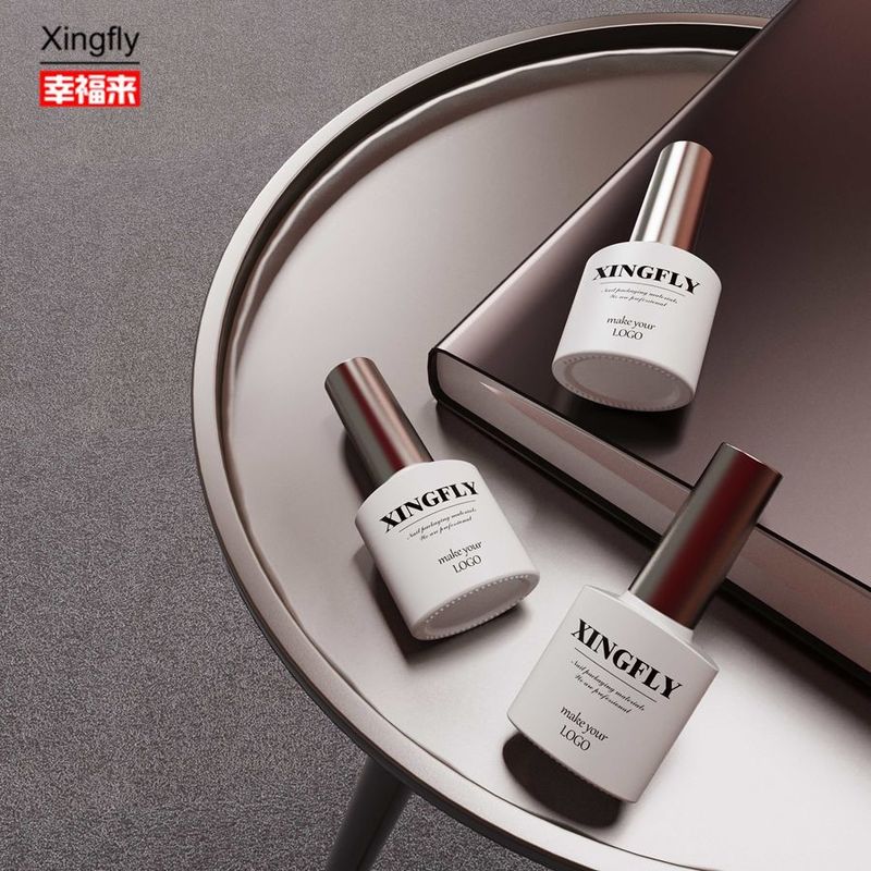 8ml Nagellack Flasche Einzigartiges Design Leer UV Gel Nagellack Kosmetik Glasflasche