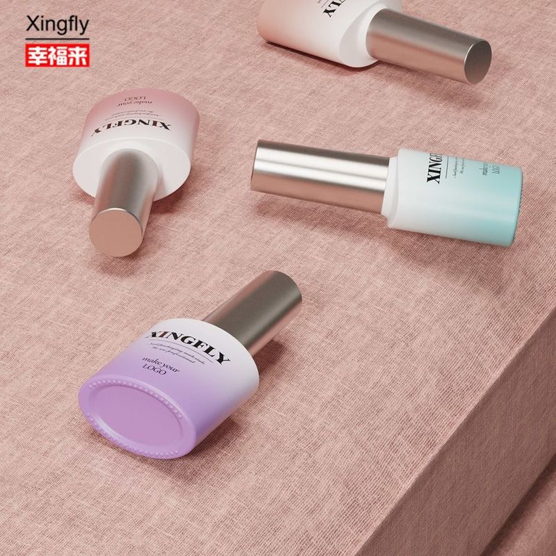8ml Nagellack Flasche Einzigartiges Design Leer UV Gel Nagellack Kosmetik Glasflasche