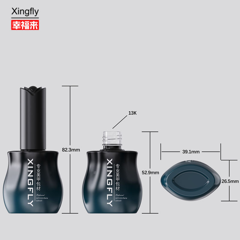 12 ml Nagellack Flasche Gel Nagellack UV Gel Leere Kosmetikbehälter Gel Flasche