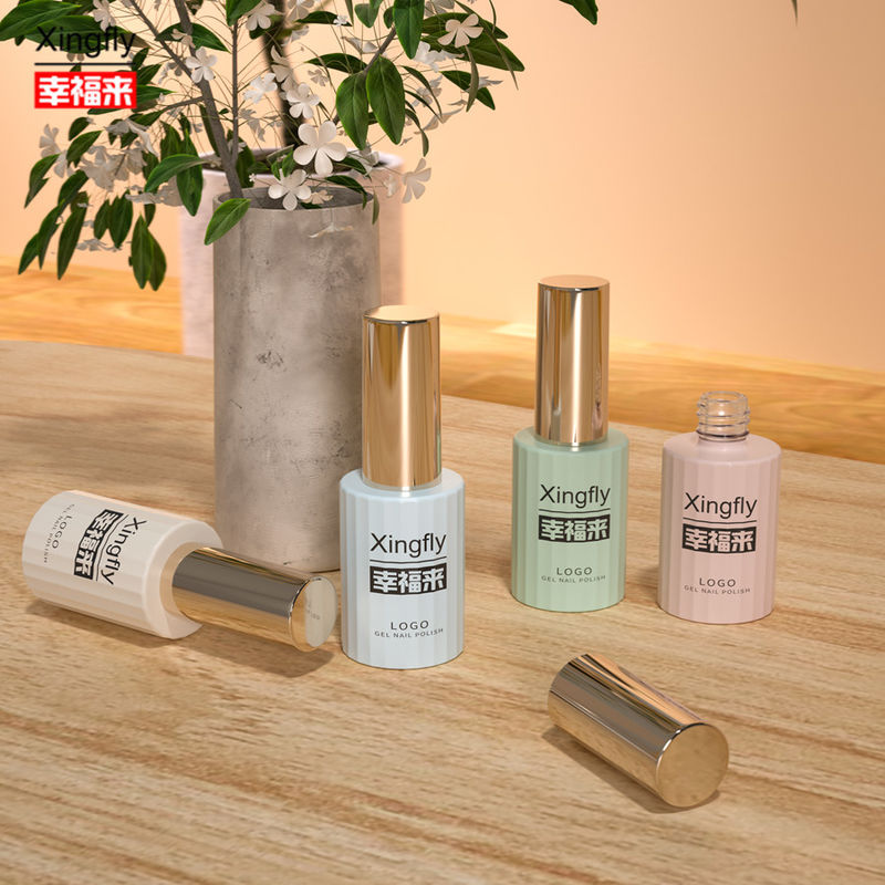 12 ml Nagellack Flasche UV Gel Glasflasche für breite Bürste Einzigartiges Design
