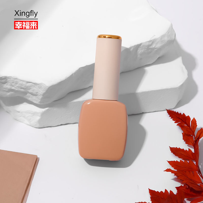 Leere Flaschen Gel Nagellack Gläser Glasflaschenkappe mit Bürste