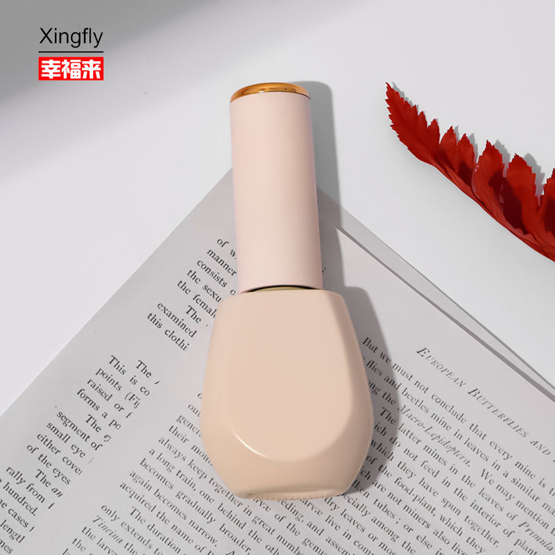 Leere Flaschen Gel Nagellack Gläser Glasflaschenkappe mit Bürste