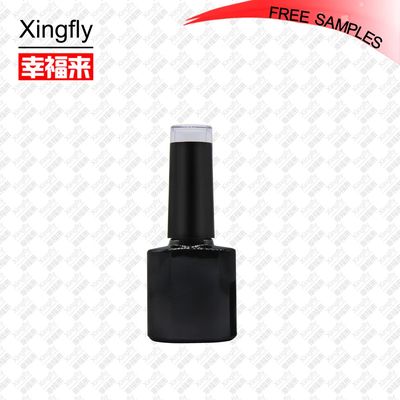 Bildschirmdruck 8ml Nagellack Flasche Schwarz Nagellack Flasche leicht bemalt