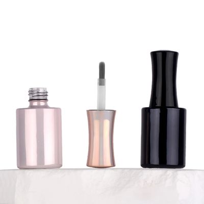 Runde leere Glasflaschen mit Nagellack 5-15 ml Flaschen mit Funktionsdekoration