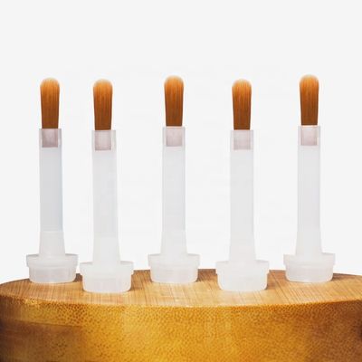 Plastik-Nylon-Pinsel für Nagellack Ersatz Weiß und Grau