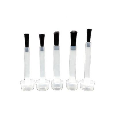 PP Bristle Nagellack Bürste Reinigung Langlebig Flat Arc Top