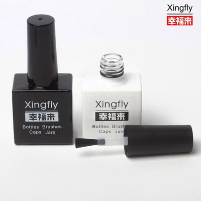 15 ml Kapazität Leere Nagellackflaschen Rundes Logo Drucken Für Nagelkunst