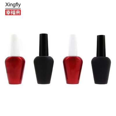 Leer UV Gel 15ml Nagellack Flasche Einzigartige Form mit Kappe und Bürste