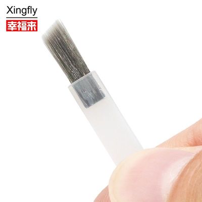 OEM Weichbristel Härte Nagelkunst Bürsten Acryl Nagellack Flasche Austauschbare Nagelbürste