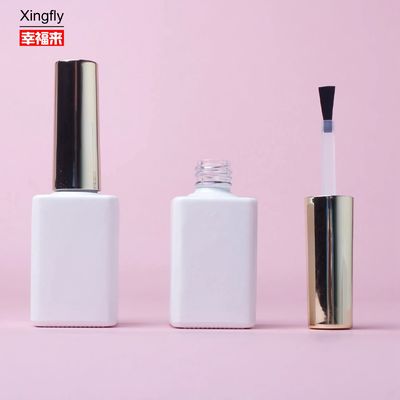 Rundes 15ml Gel Nagellack Flaschen kundenspezifisches Logo für Bürste und Kappe