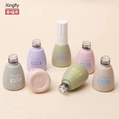 Guter Preis Klarer 12ml Luxus Leerer Gel Glas Nagellack Flasche Custom Logo Quadrat Nagellack Flasche Online