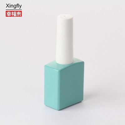 Einzigartige 13 ml leere UV-Nägelpolsterflasche mit Kappe und Bürste