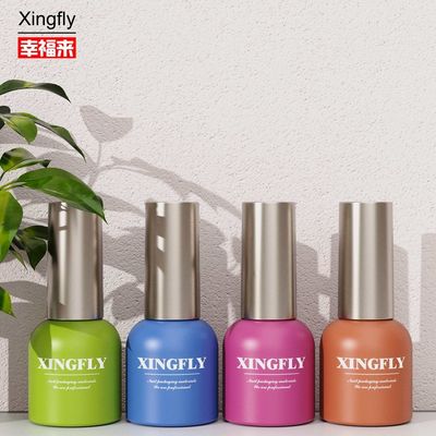 UV-Gel 14ml Nagellack Flasche Gel Nagellack Leeres Glas Custom gedruckte Nagellack Flaschen