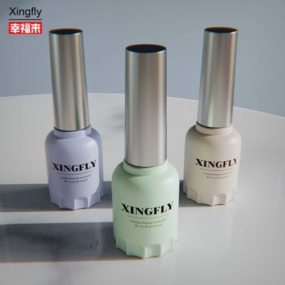 12 ml Nagellack Flasche Leere Nagellack Behälter Runder Gel Nagellack Flasche