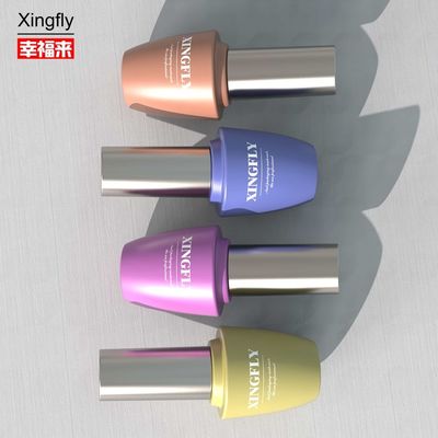 15 ml Kosmetikverpackung Leere Nagellackflaschen mit Bürstengel Flasche
