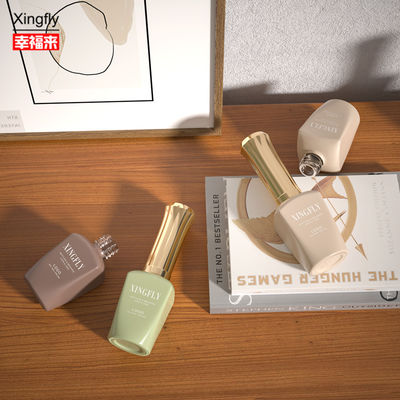 12 ml Nagellack Flasche Top Coat Nagellack Kosmetik Verpackung Gel Nagellack Glasflasche