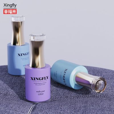 Einzigartiger 15ml Gel Nagellack Glasflasche mit Kappenbürste
