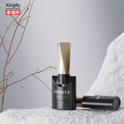 10 ml Nagellack Flasche Custom Leere Gel Nagellack Glasflaschen mit Bürstenkappe