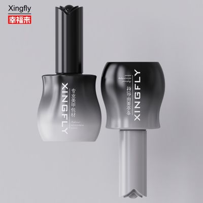 12 ml Nagellack Flasche Leerer Gel Nagellack Flasche 12 ml mit Kappe und Bürste