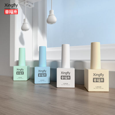 17 ml Gelfärbemittel Quadratflasche Spezielle Sprühfarbe Glasflasche Oberfläche UV Nagellack Flasche