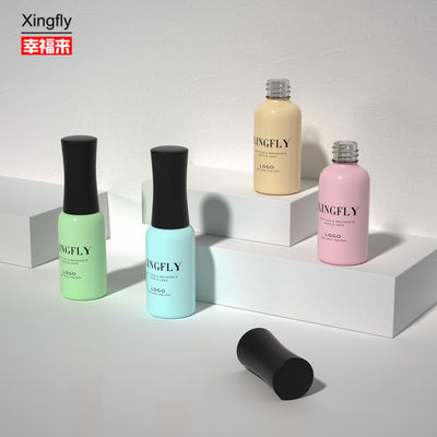 9 ml Leerer Nagelgel Polish Rundflasche Custom LOGO Nagelverstärkter Gel Glasflasche