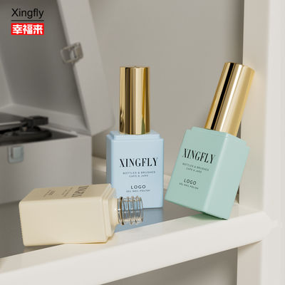 17ml Quadrat Gel Nagelbehälter UV Gel Nagellack für Nacken