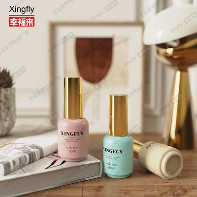17 ml Gel Nagellack rundes Nagelkunst personalisierte LOGO Nagellack Verpackung Flasche