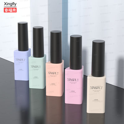 12 ml Triangle Großhandel Leere UV Nagelgel Flaschen mit Bürstenkappe