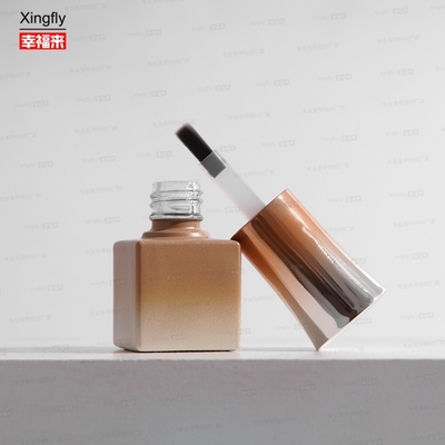Guter Preis 7ml UV Gel Nail Polish Glass Bottles With Cap Brush Empty Bottle Factory Direct Online
