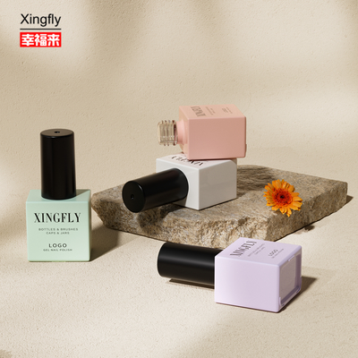 23 ml Nagellack mit großer Kapazität Packung Kosmetik UV Gel Glasflasche